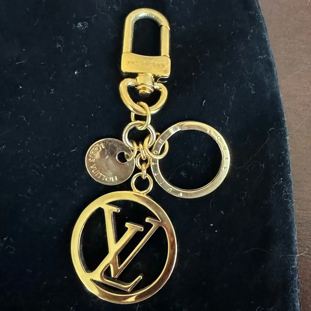 LOUIS VUITTON CIRCLES BAG CHARM - Picture 3 of 5